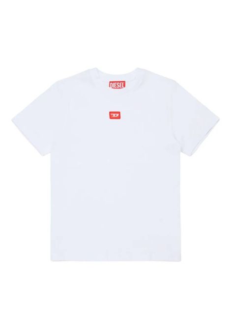 T-shirt con logo DIESEL KIDS | J02501 0GRAIK100